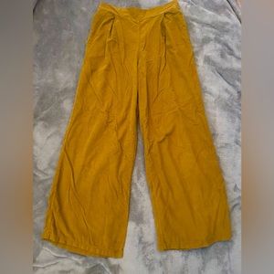 Wide leg chord pants. Designer brand -made in Paris
